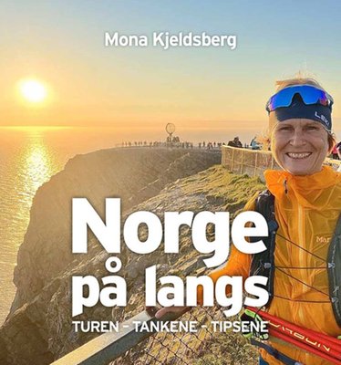 Omslaget til Norge på langs av Mona Kjeldsberg